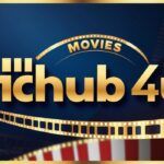 hdhub4u movie download and streaming site interface with HD films displayed