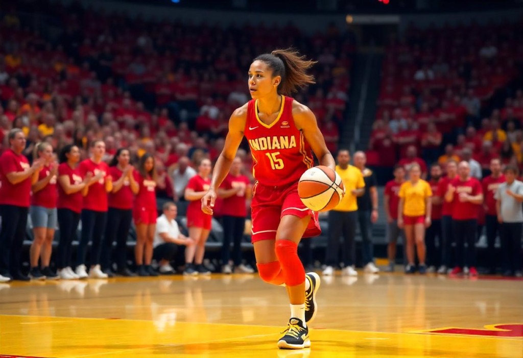 Indiana Fever WNBA team players in action